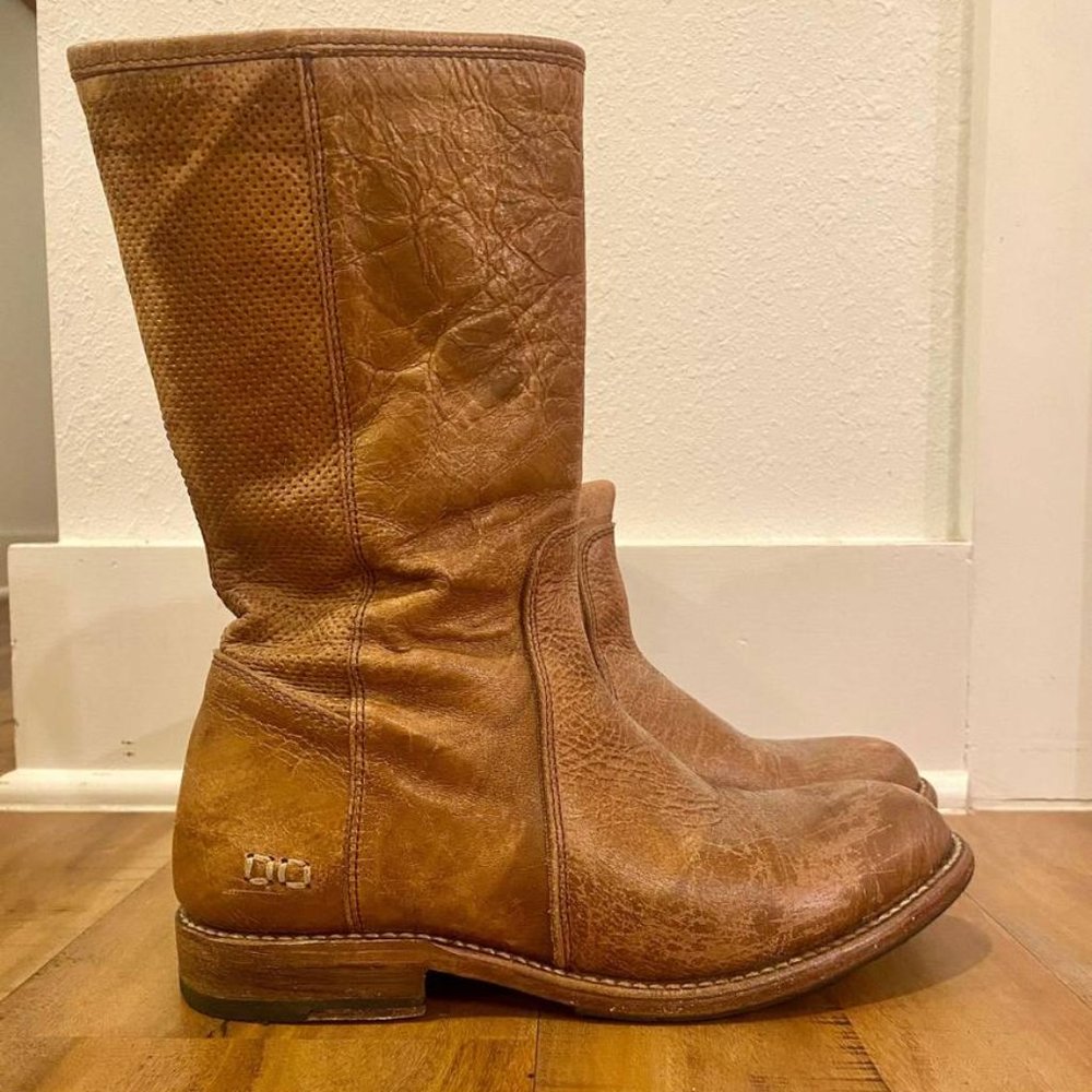 Bed Stu Leather Boots Mid calf
